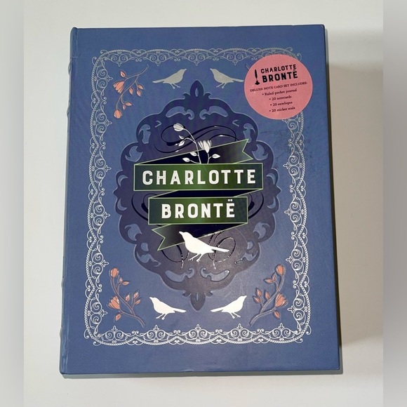 Charlotte Brontë Other - Charlotte Brontë Notecard Set Pocket Journal Keepsake Book Box